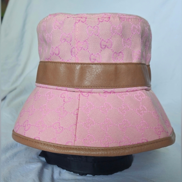 GUCCI Canvas Bucket Hat - Picture 3 of 3